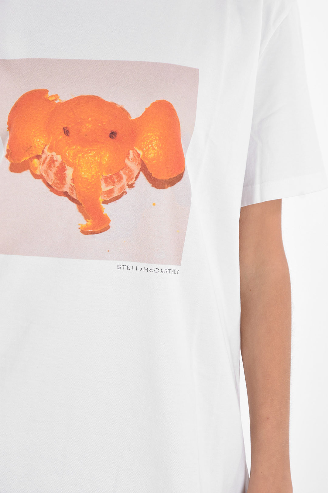 Sustainable Cotton ELEPHANT TANGERINE T-shirt