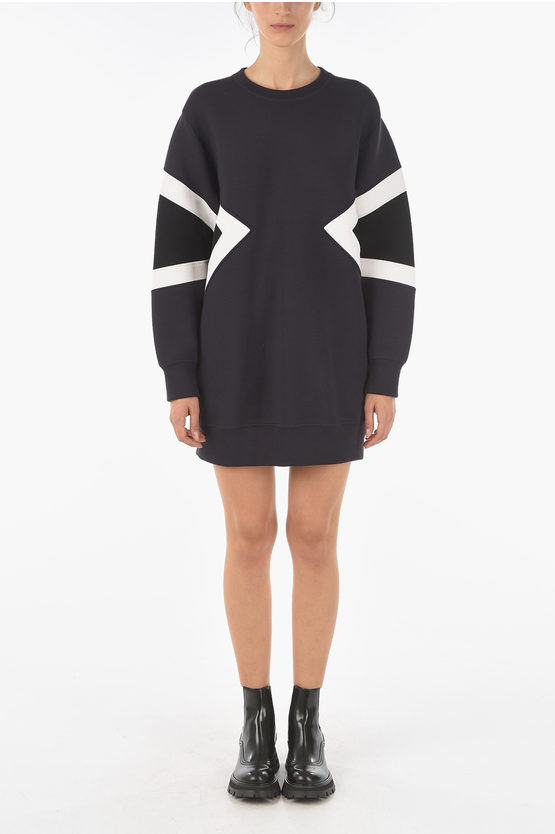 Neil Barrett Sweatshirt Dress Modernist Masculine Bomber In Black