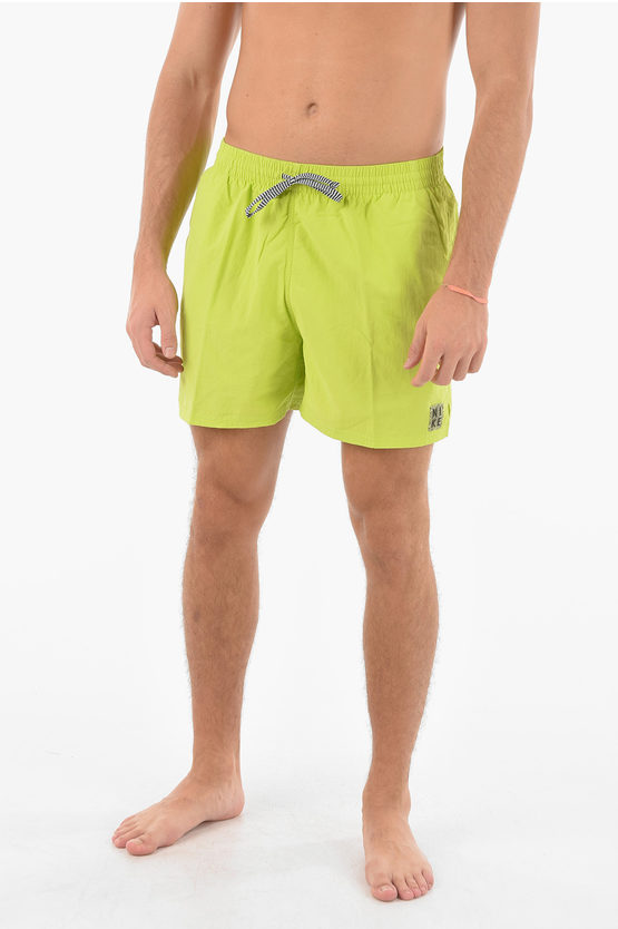 Nike Swim 3 Pockets Boxer Swimsuit In Green
