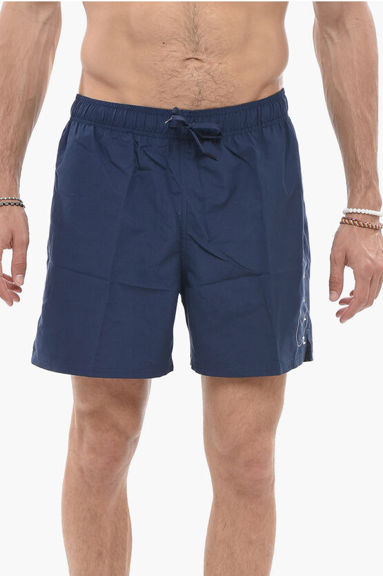 Shop Nike Swim Drawstringed Swimshorts