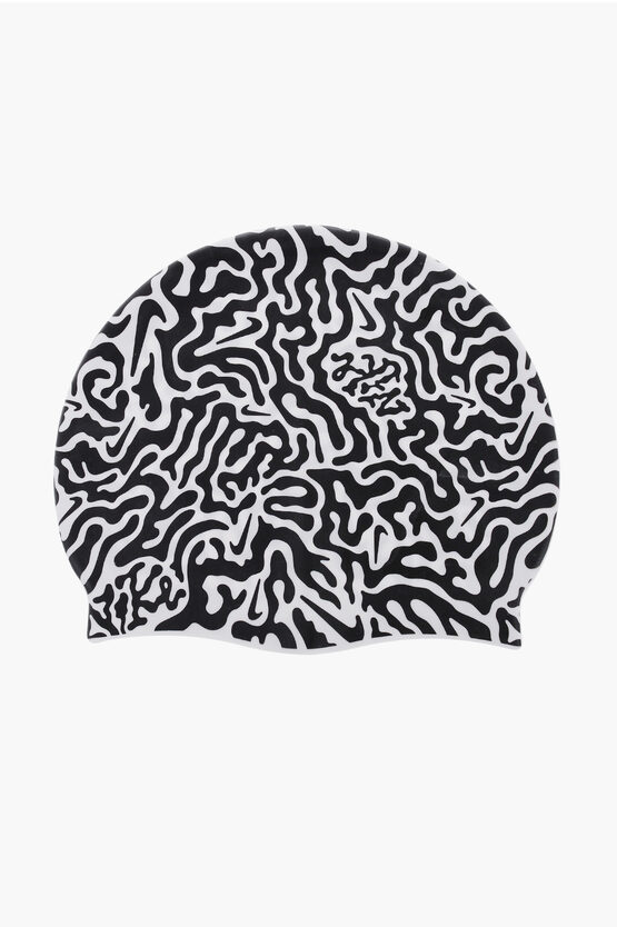 Nike Swim Printed Zebra Pool Cap