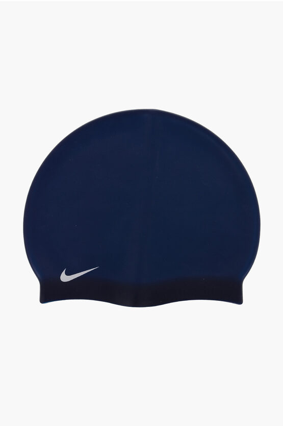 Shop Nike Swim Silicone Pool Cap With Contrasting Logo