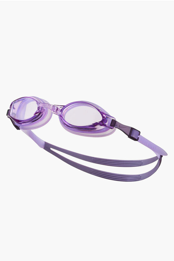 Shop Nike Swim Solid Color Chrome Pool Goggles With Anti-fog Lens