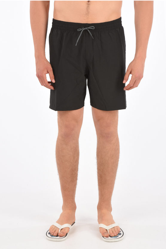 Nike Swim Solid Color Swim Shorts In Black