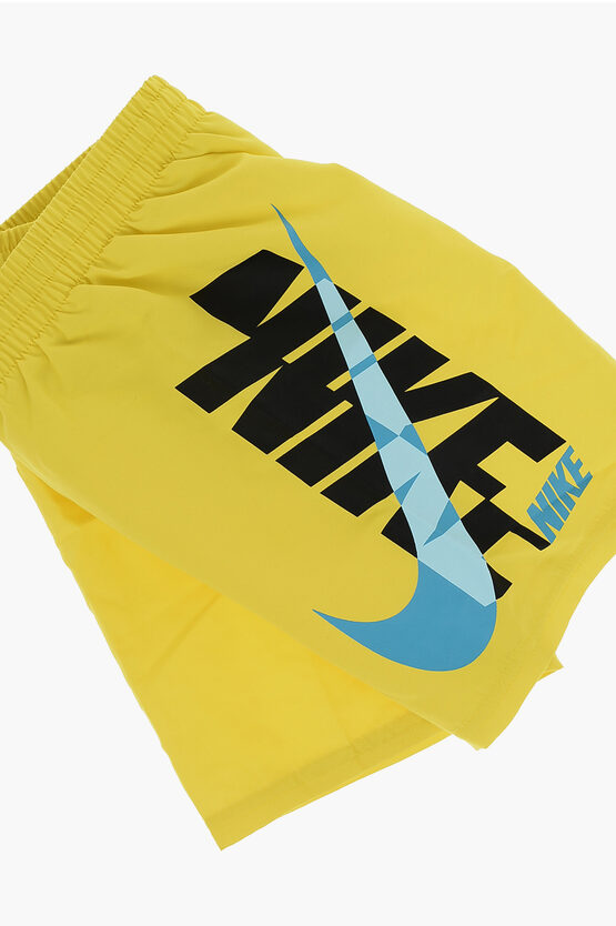 SWIM Swim Shorts with Side Logo Print