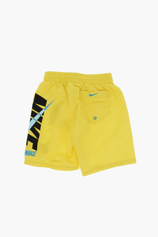 SWIM Swim Shorts with Side Logo Print