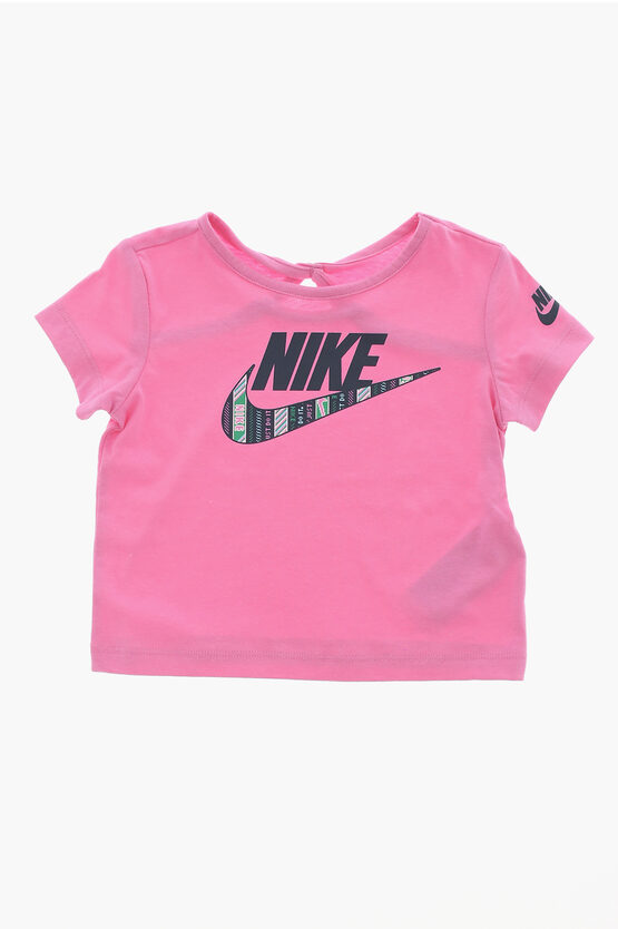 T-Shirt and Joggers Set with Printed Logo