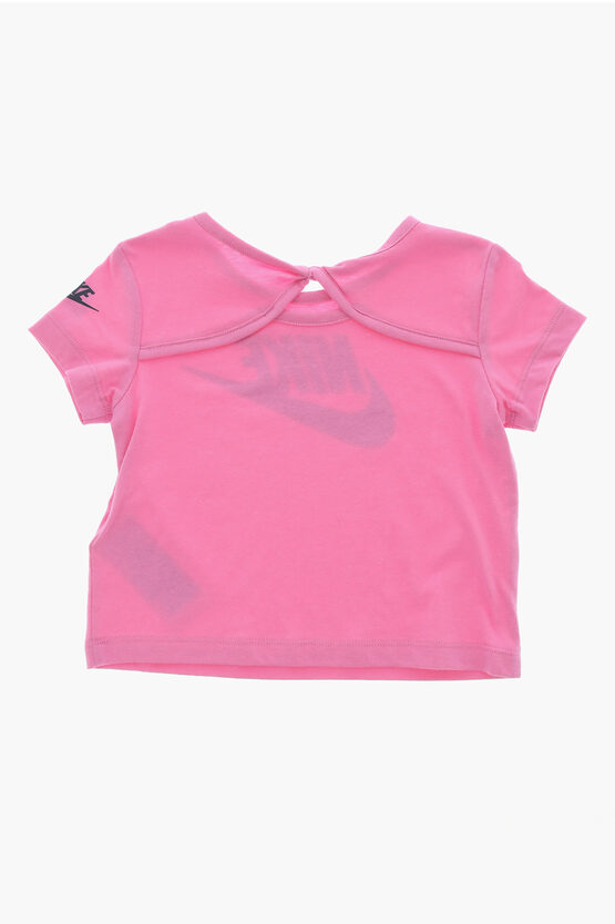 T-Shirt and Joggers Set with Printed Logo