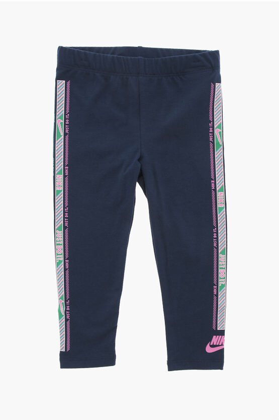 T-Shirt and Joggers Set with Printed Logo