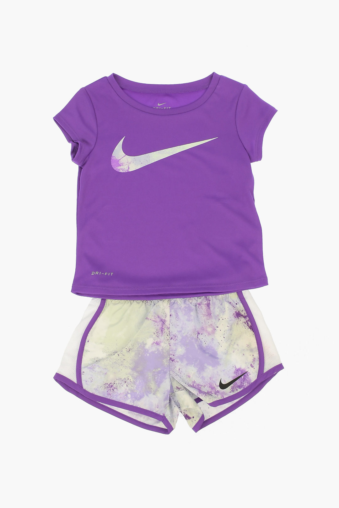 Nike KIDS T-shirt and Shorts Set girls - Glamood Outlet
