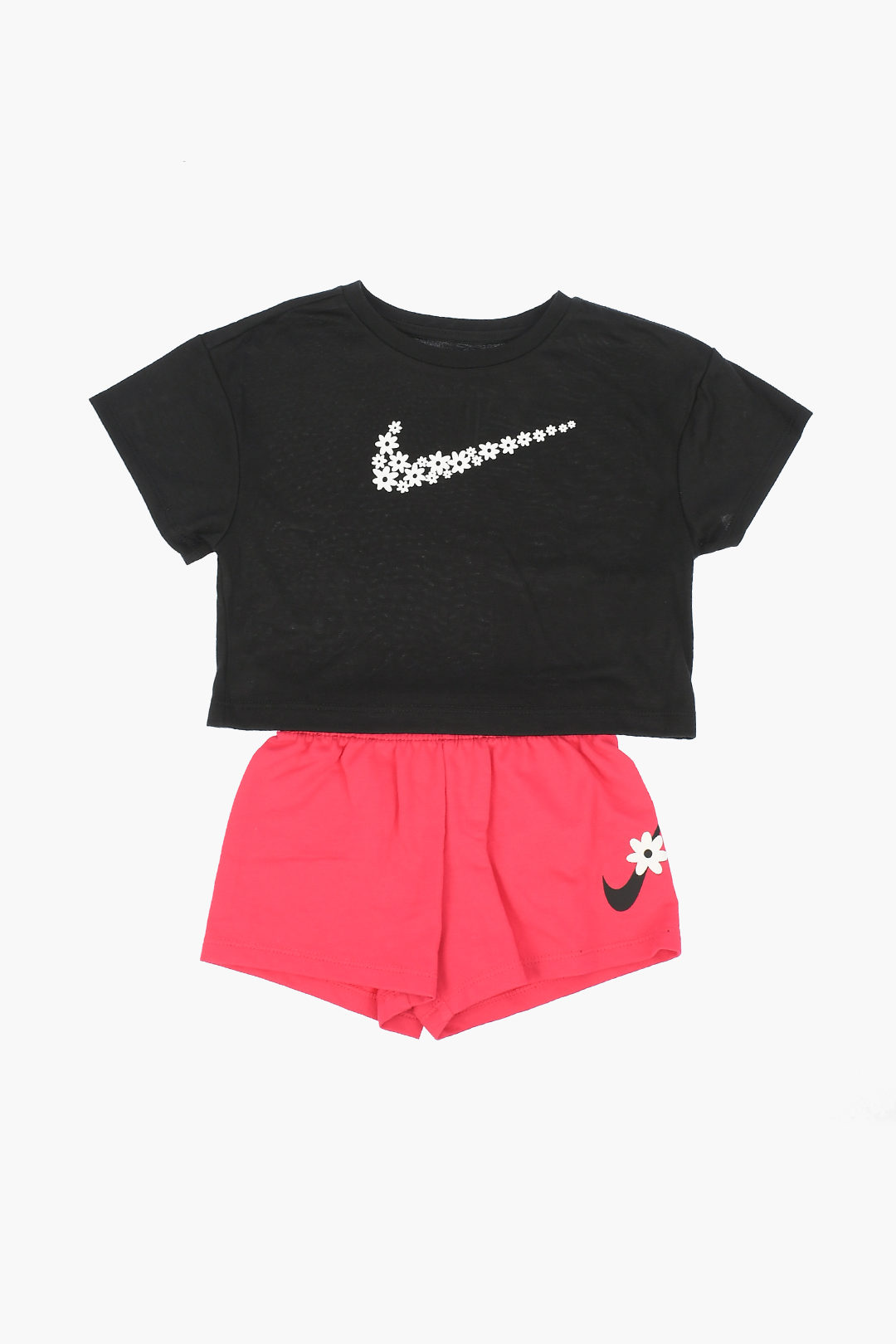 Nike KIDS t-shirt and shorts SPORT DAISY set girls - Glamood Outlet