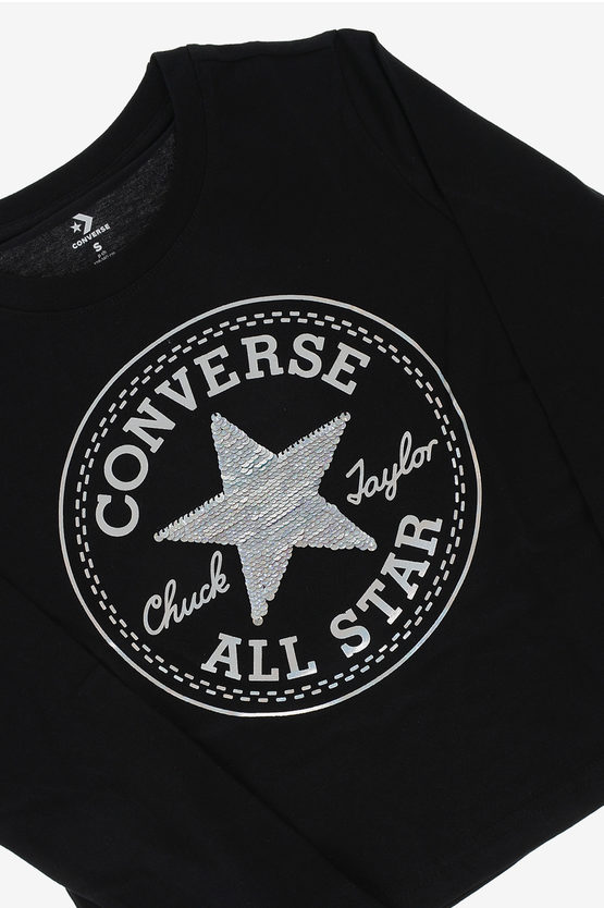 T-shirt con Paillettes