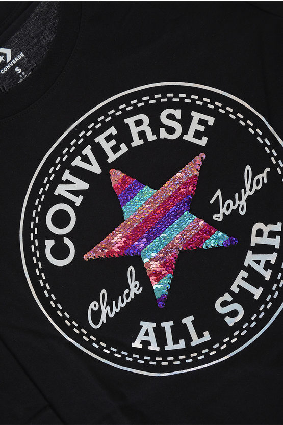 T-shirt con Paillettes