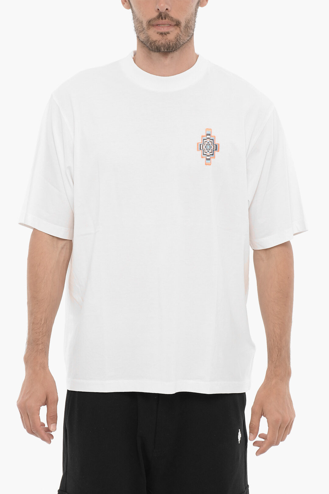 Marcelo Burlon T-shirt girocollo con stampa BMB11080010 main image 1