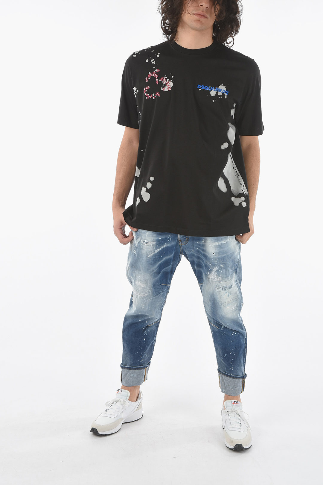 Confezione 4 T-Shirt Uomo 32 Gradi &ndash; Scollo A V, Cool, Antiodore, Asciugatura Rapida &ndash; Taglia ST