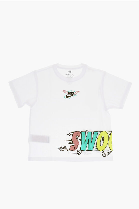 T-Shirt Girocollo Stampata