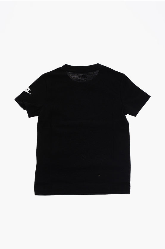 T-Shirt HAPPY CLOUD Girocollo con Stampa sul Fronte