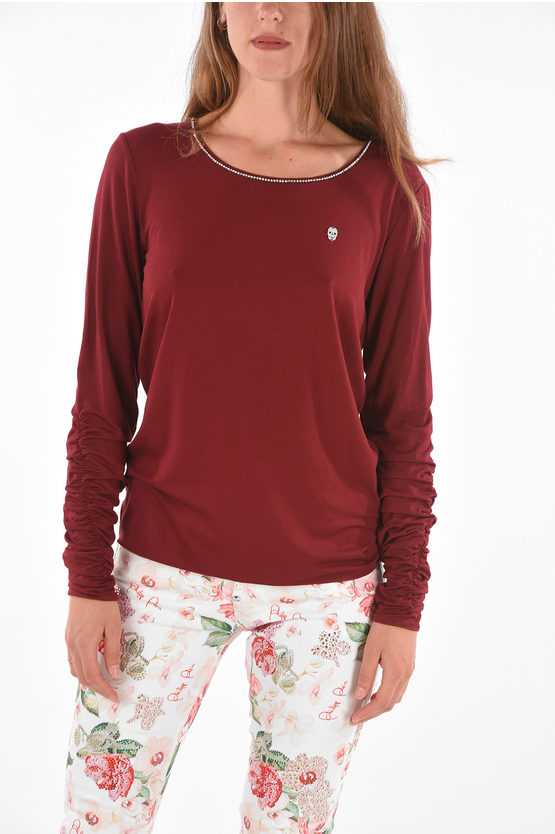 Philipp Plein T-shirt Round Neck LS 