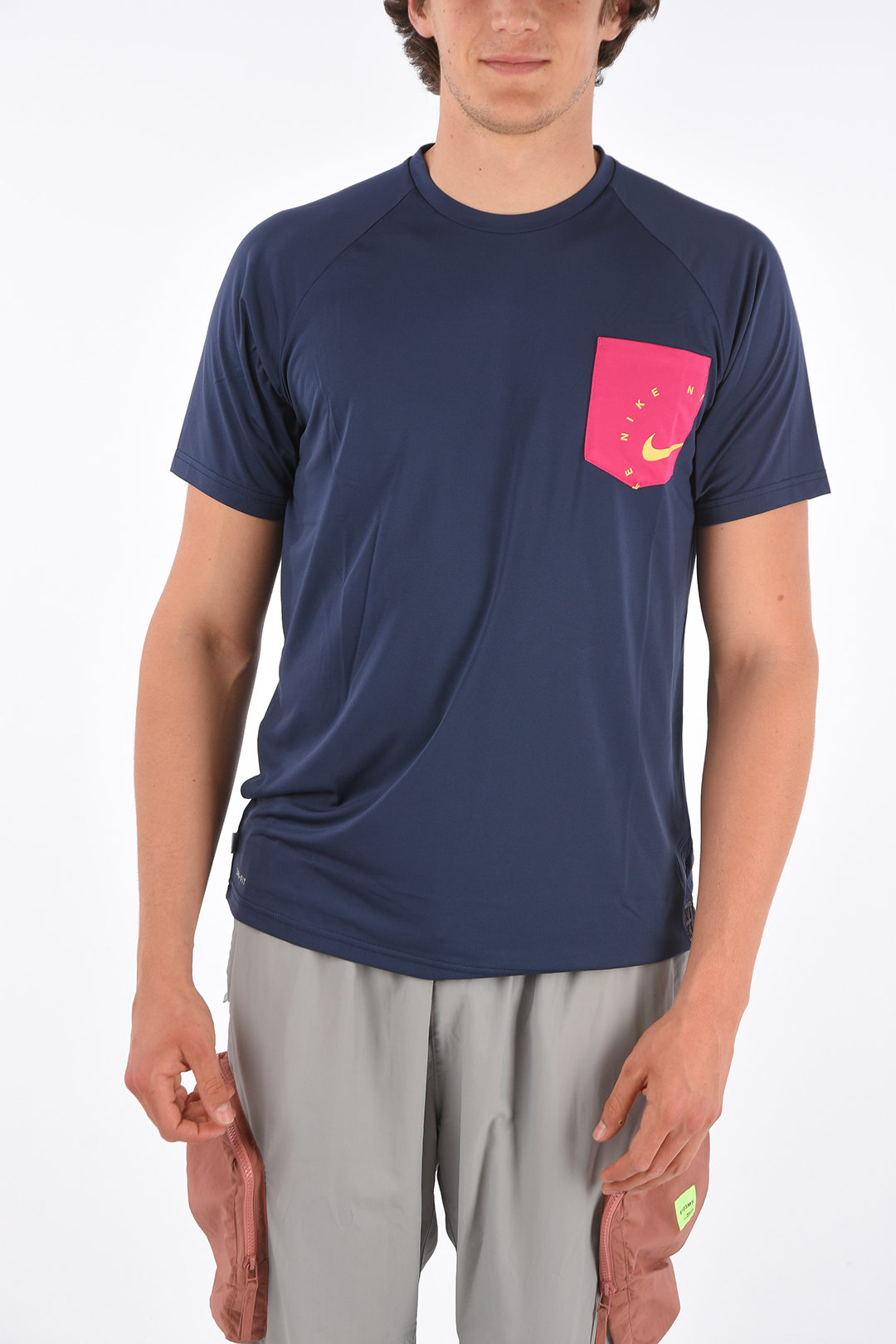 dennenboom Volg ons kamp Nike T-shirt with Breast Pocket men - Glamood Outlet