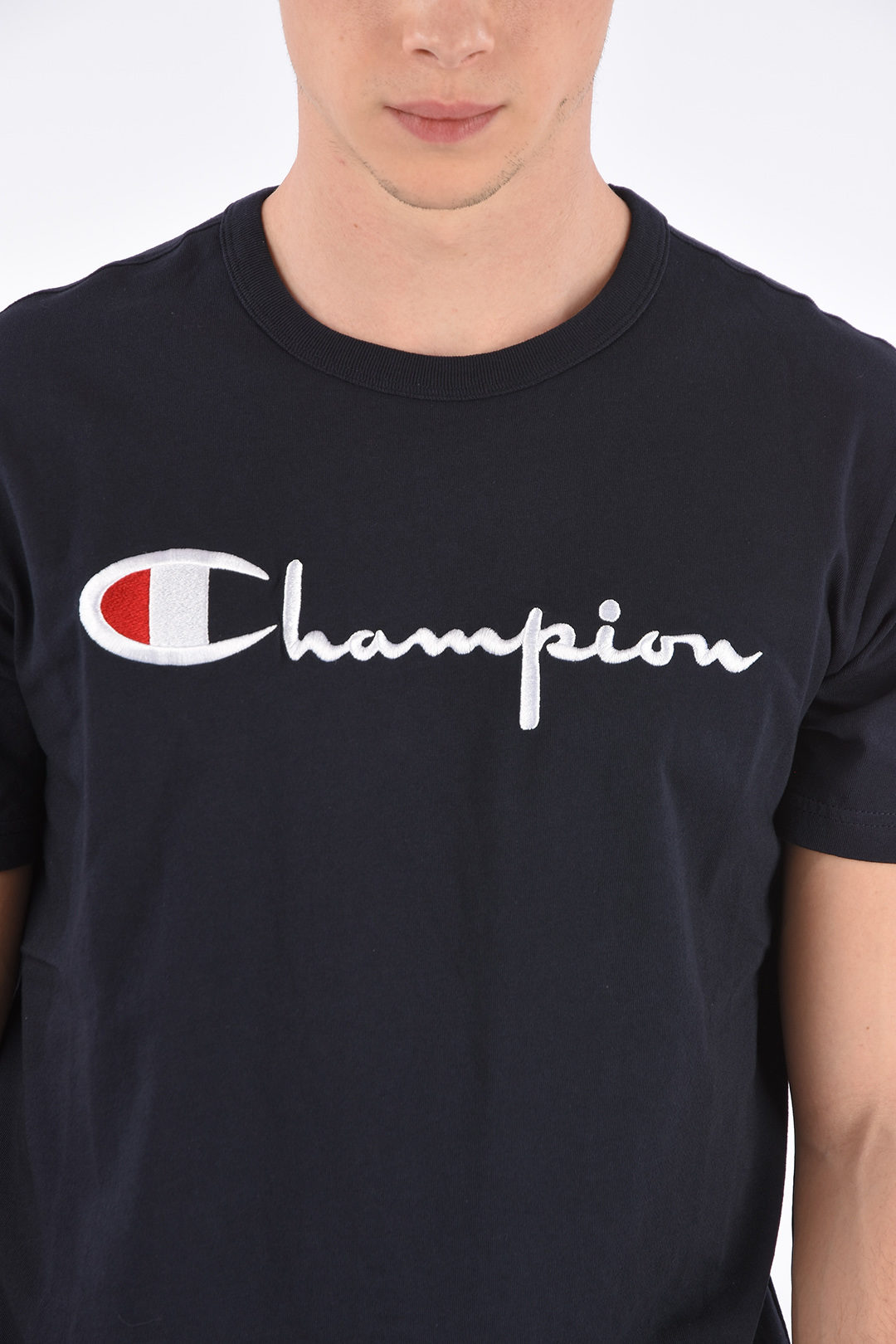 champion t shirt embroidery