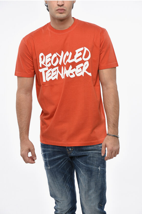 Dsquared2 T-shirt In Orange