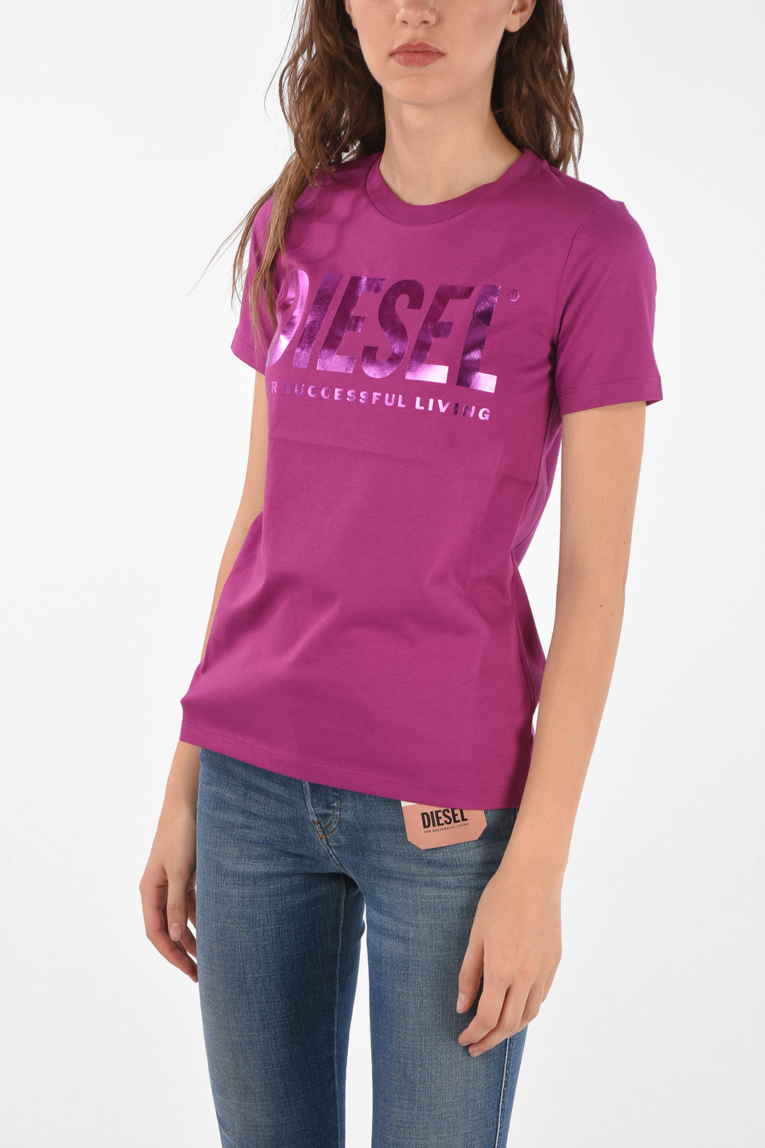 trappe At lyve Andre steder Diesel T-SILY-WX T-shirt women - Glamood Outlet