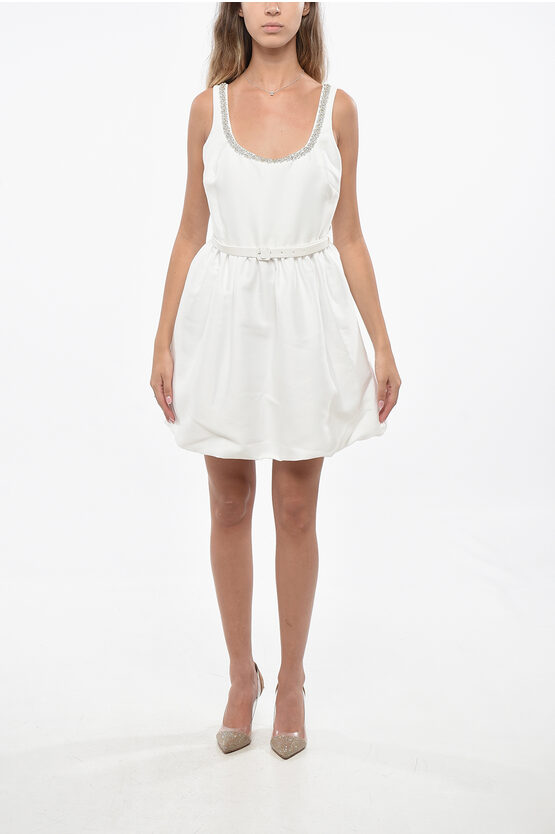 Taffeta Mini Dress … - image