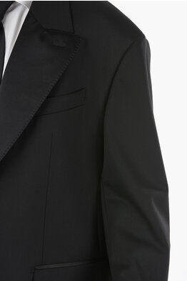 Dolce & Gabbana Patchwork Blazer with Raw Cut Detailing men