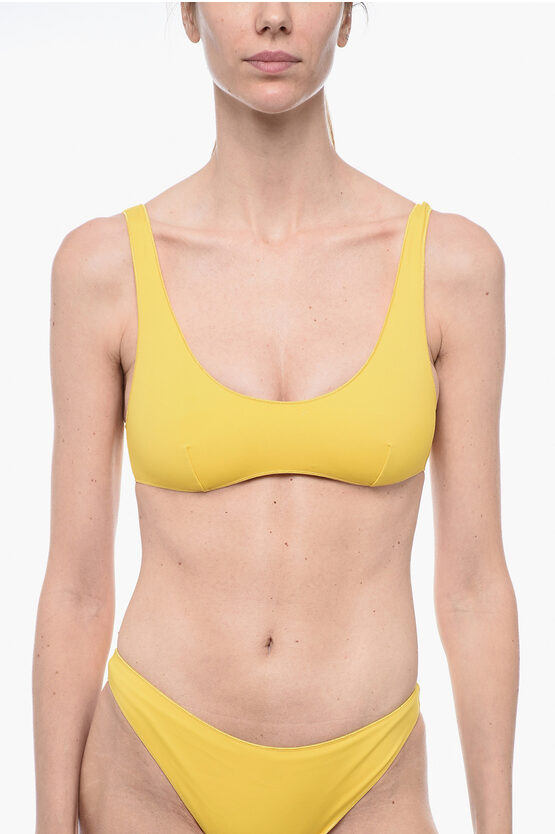 Oseree Oséree Yellow Bikini Top