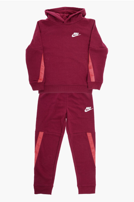 Tape-Fit Hoodie- und Jogginghose-Set mit Logobändern