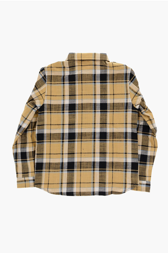 Tartan Check Shirt with Classic Collar