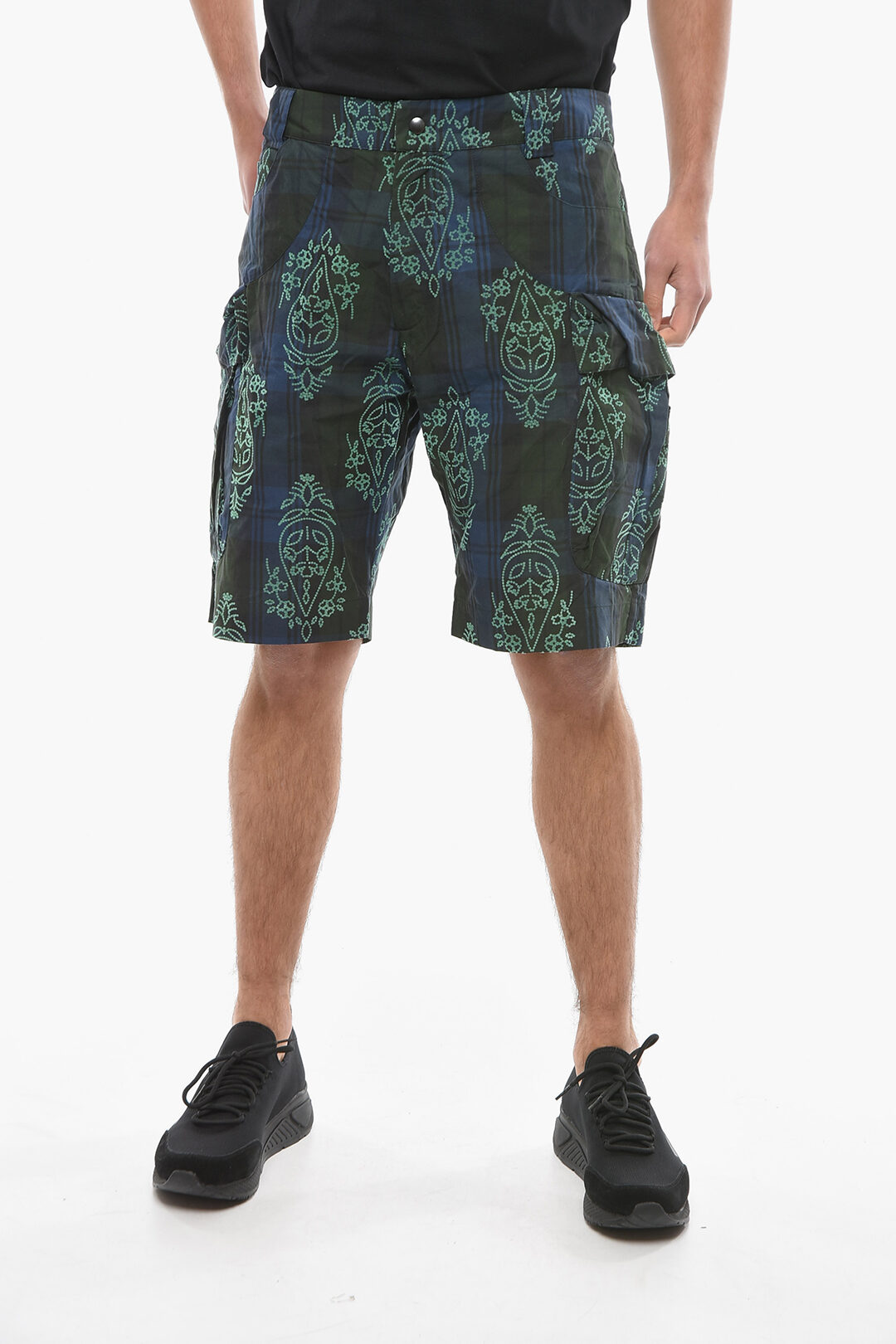 Tartan deals cargo shorts