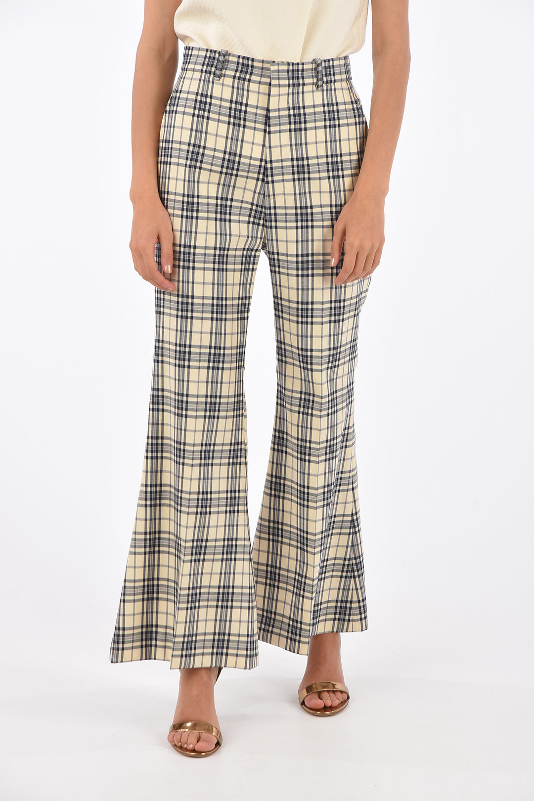 New! Gucci Tartan Wool Kilt Skirt Green Plaid Womens Size 6 US 42 IT MSRP  $2015 | eBay