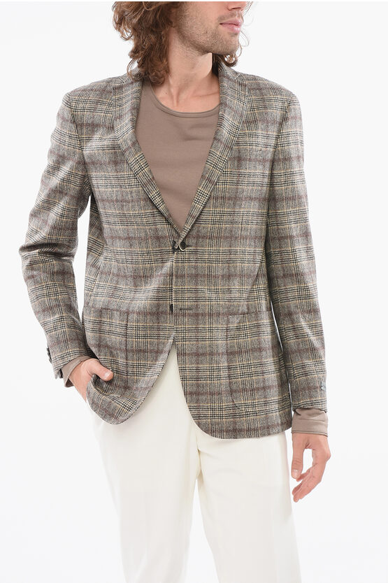 Nino Danieli Tartan Virgin Wool Blazer
