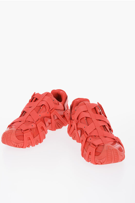 Shop Diesel Tec Prototype-cr Sneakers With Velcro Fastening