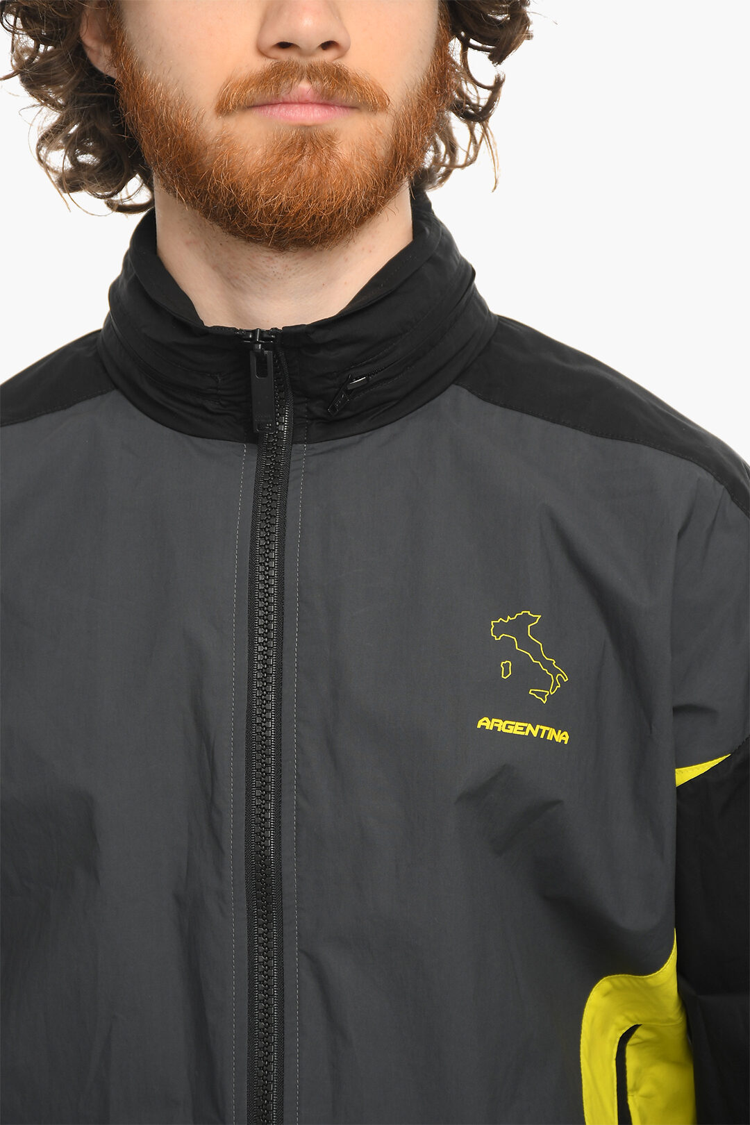 Marcelo Burlon Tech Cotton DYNAMIC Windbreaker men Glamood Outlet