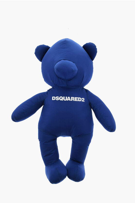 Dsquared2 Teddy Bear Keyring With Padded Design And Removable Carabine