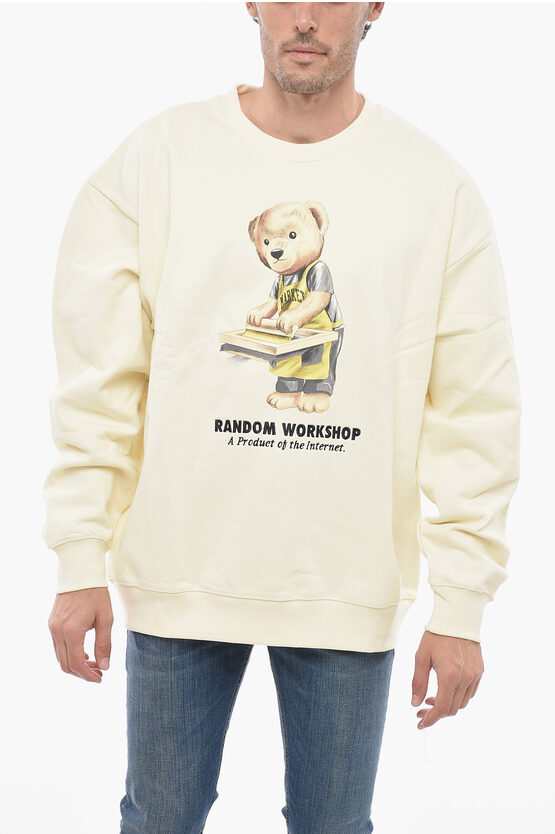 Market Cream Cotton Sweatshirt In Crema