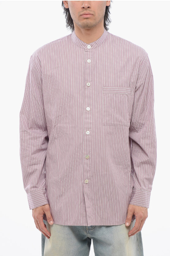 Birkenstock Mauve Stripes Lounge Wear Shirt