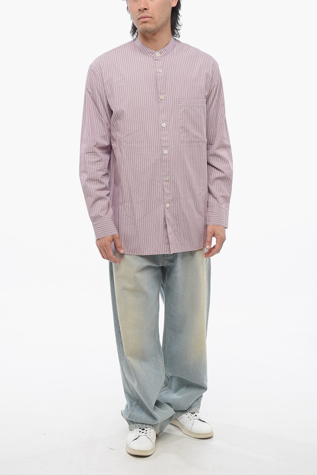 Birkenstock TEKLA Cotton Poplin Striped Shirt men - Glamood