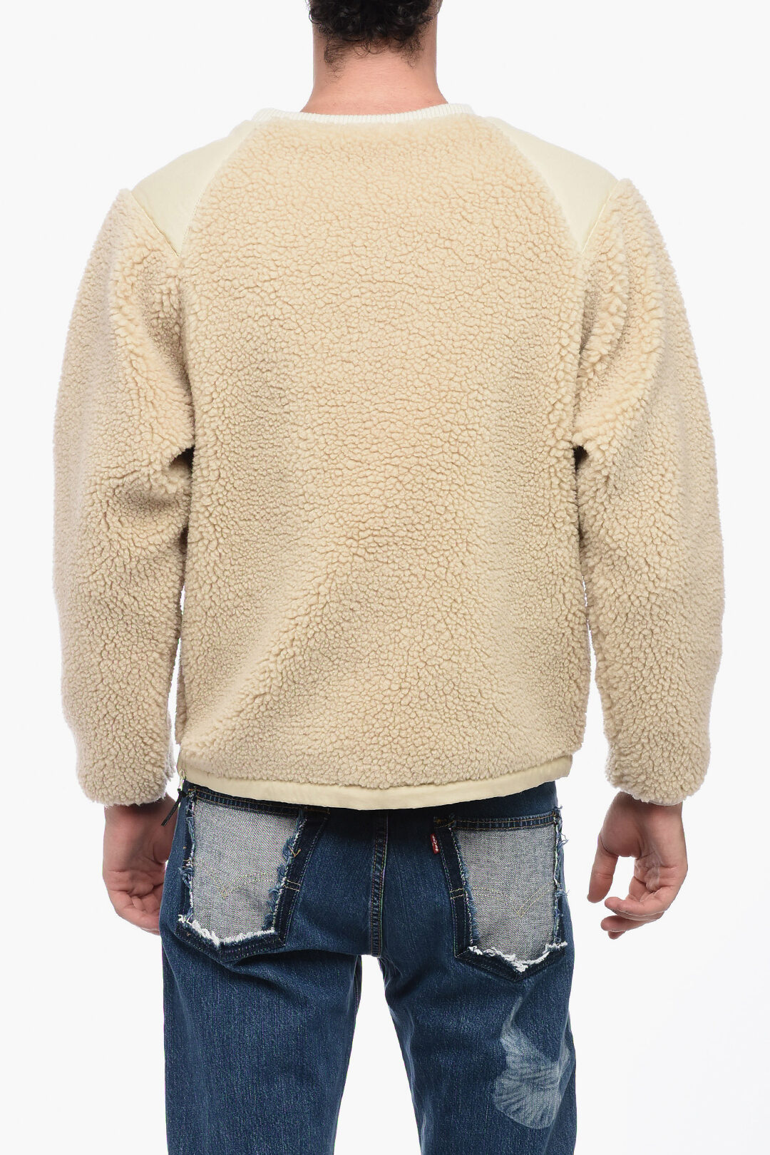 Woolrich TERRA PILE FLEECE PULLOVER men - Glamood Outlet