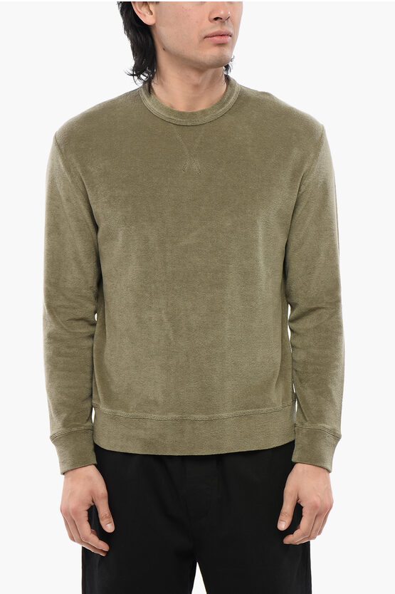 Altea Terry Cotton Crewneck Sweatshirt