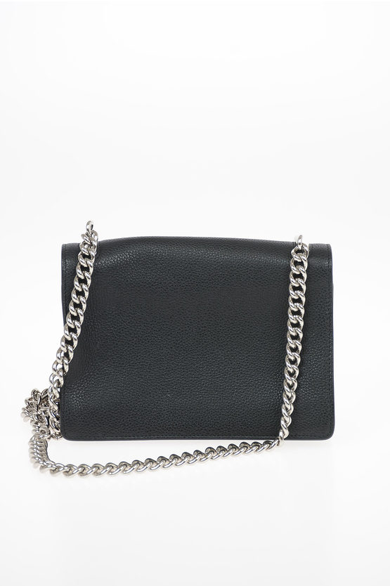 Jil Sander Textured Leather Bag With Shoulder Chain women