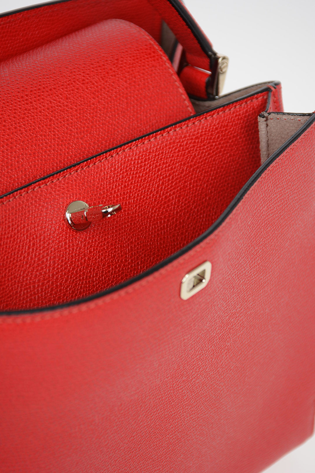 Milano Brera Burgundy - Hand Boarded Calfskin Leather Top Handle Bag