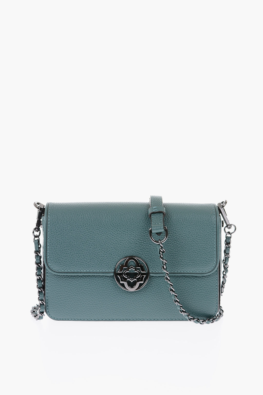 OrYANY textured leather GERRARD crossbody bag with removable shoulder ...