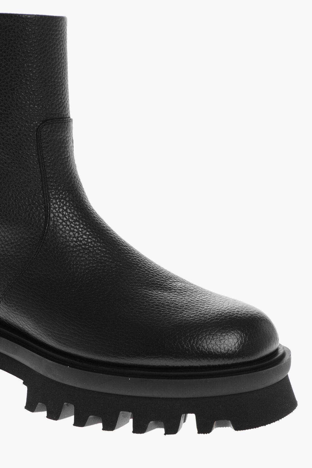 Salvatore Ferragamo Tall Black orders Patent Leather Cutout Boots - Size 5