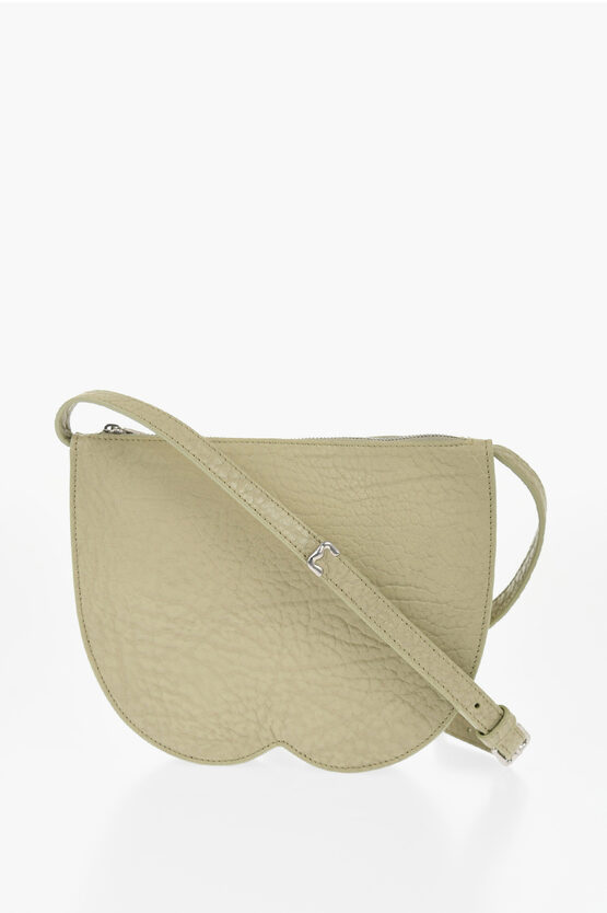 Burberry Textured Leather Mini Chess Shoulder Bag