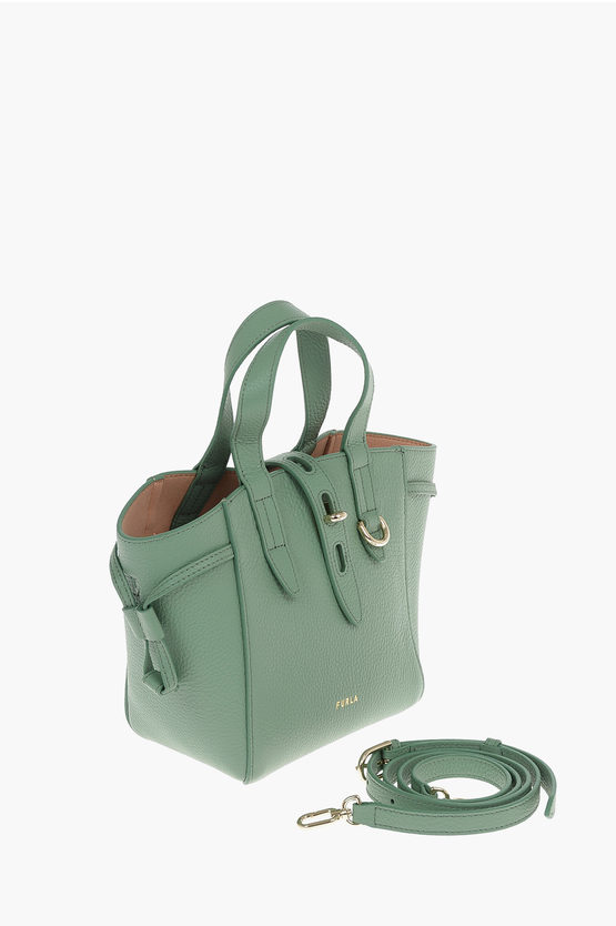 Furla Textured Leather Mini Tote Bag women - Glamood Outlet