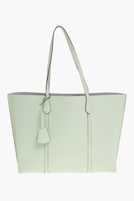 Tory Burch Textured Leather Perry Tote Bag With 3 Compartments