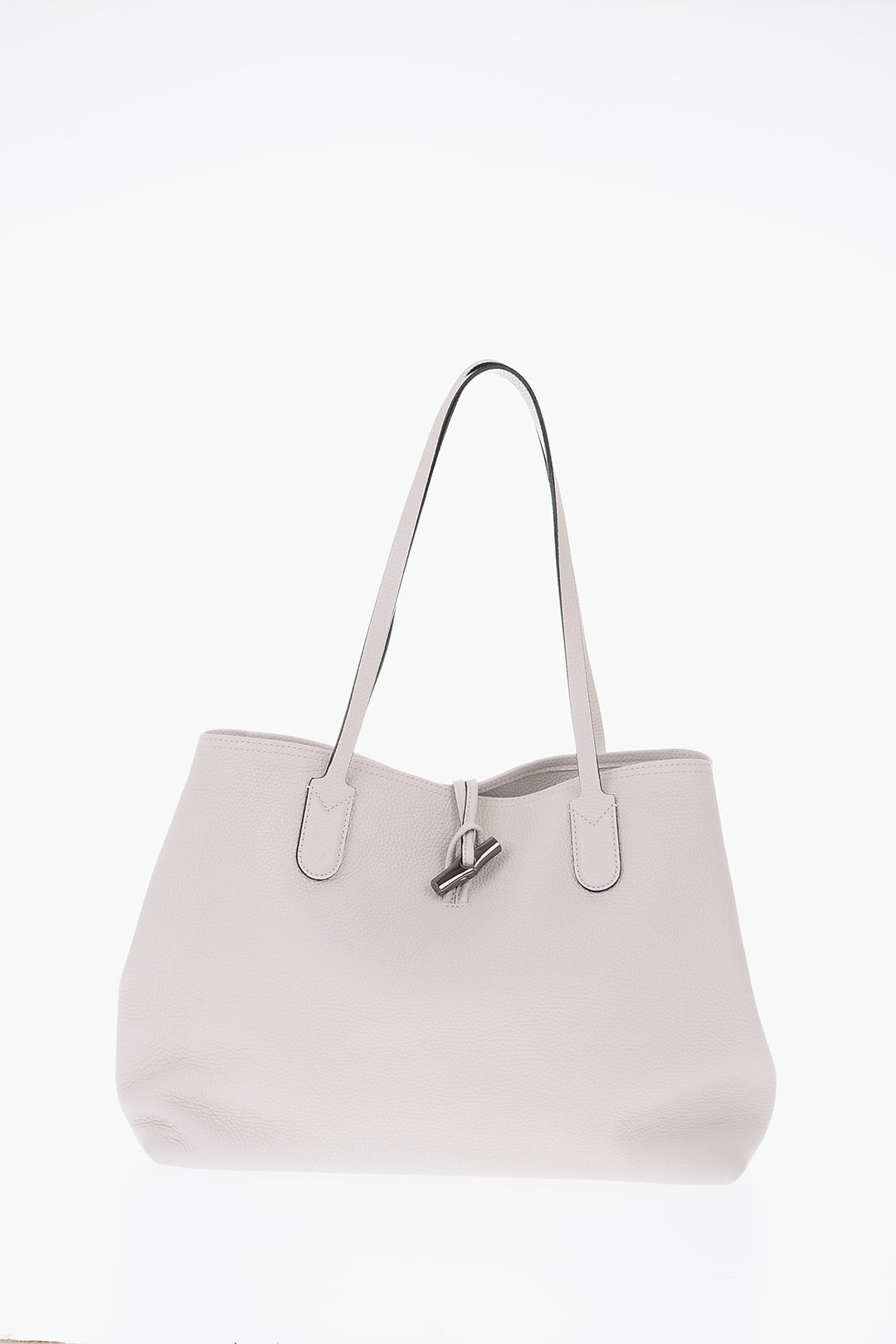 Longchamp Medium Leather Roseau Tote Bag